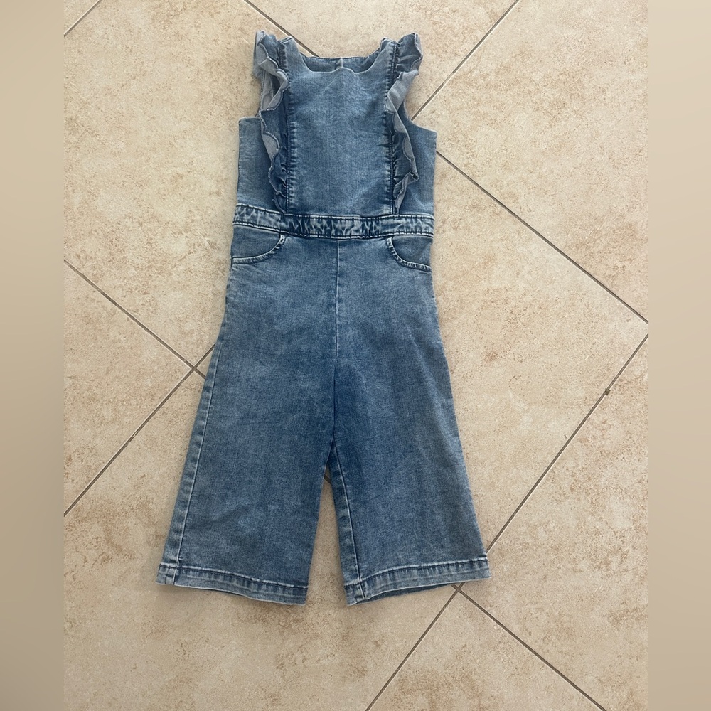 Janie and Jack denim jumpsuit 4t